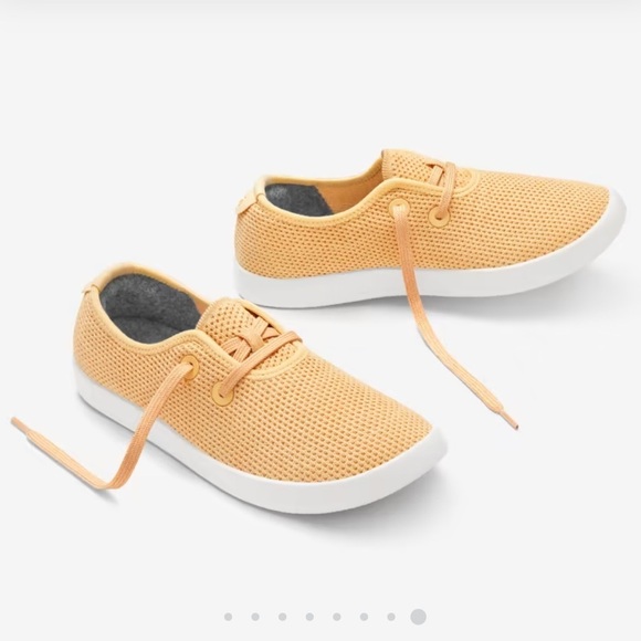 allbirds Shoes - Allbirds Orange Mesh Sustainable Sol Tree Skipper Boat Shoes Size 9 Women’s